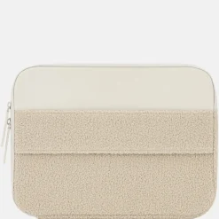 School Accessoires | Laptophoezen^Kapten & Son Vinstra laptophoes 14 inch sandstone fleece