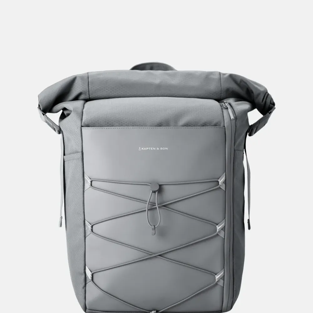 Vrijetijd Rugzakken | Laptop Rugzakken^Kapten & Son Yoho rugzak 16 inch stone grey