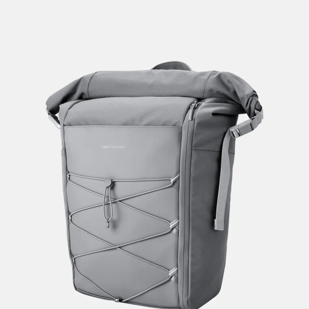Vrijetijd Rugzakken | Laptop Rugzakken^Kapten & Son Yoho rugzak 16 inch stone grey