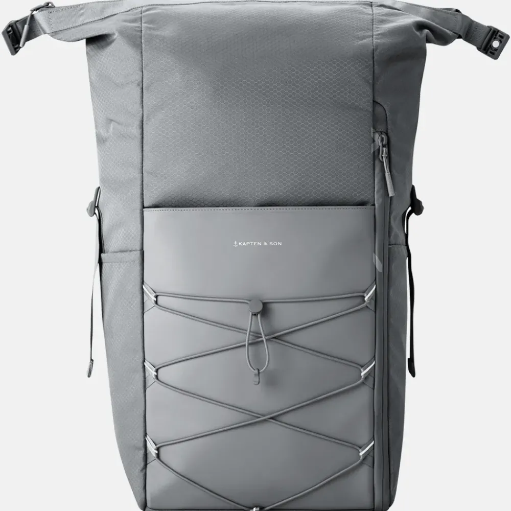 Vrijetijd Rugzakken | Laptop Rugzakken^Kapten & Son Yoho rugzak 16 inch stone grey
