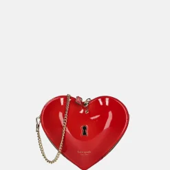Crossbody Tassen^Kate Spade Key to my heart crossbody tas cherry rouge