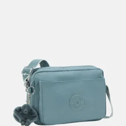 Crossbody Tassen^Kipling Abanu crossbody tas M relaxed grey