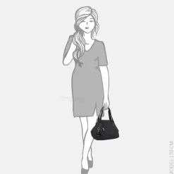 Handtassen^Kipling Art mini handtas black noir