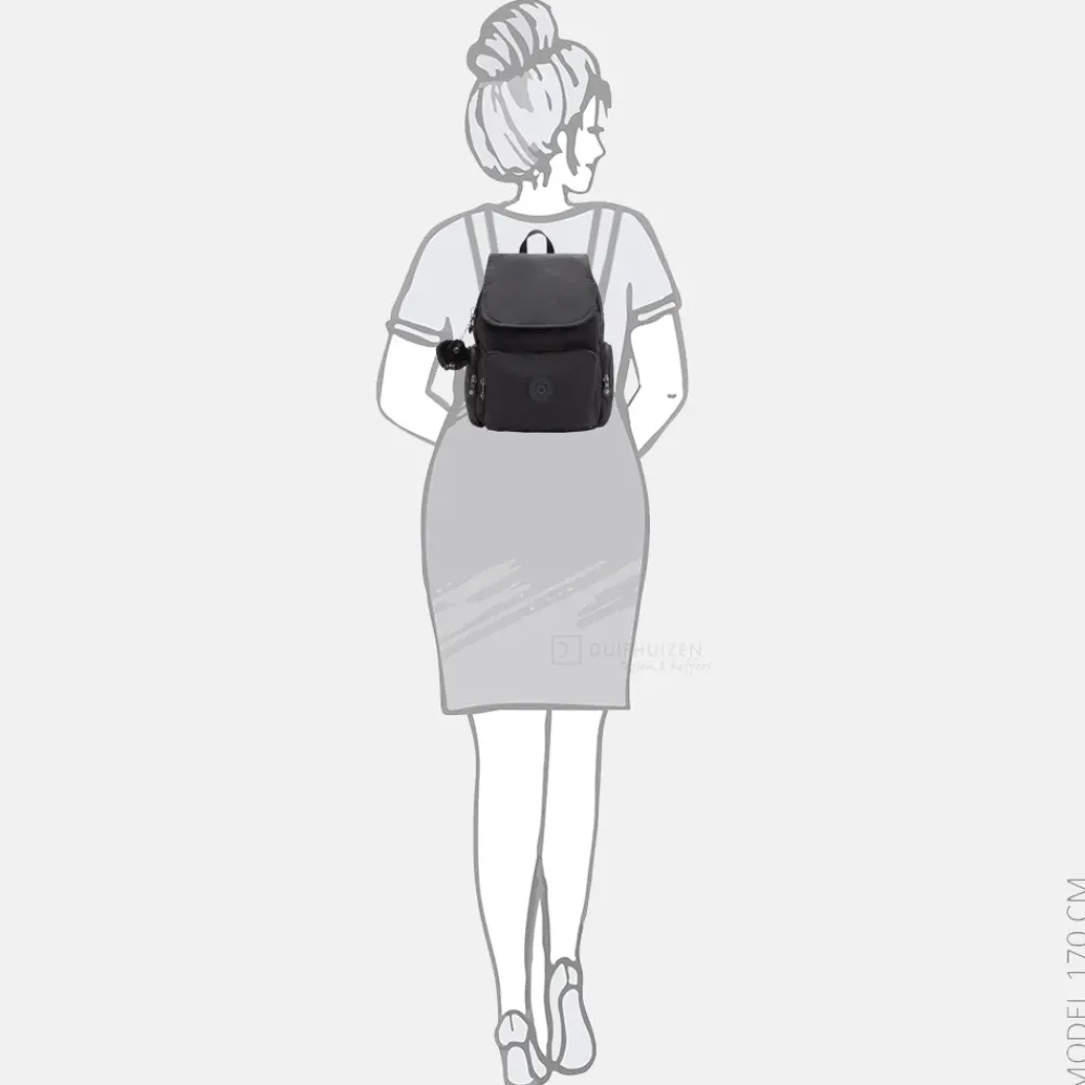 Vrijetijd Rugzakken^Kipling City Zip rugzak mini black noir
