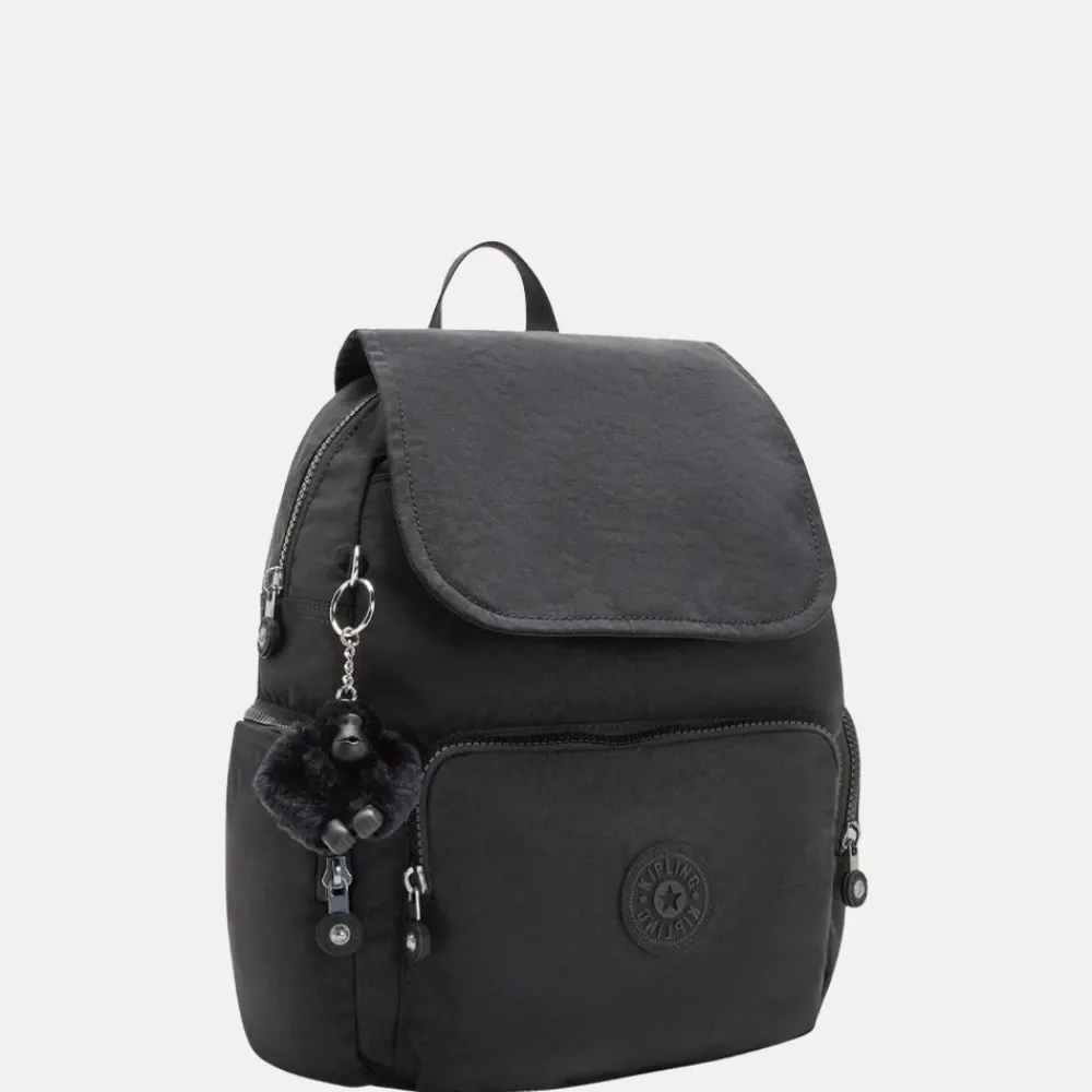 Vrijetijd Rugzakken^Kipling City Zip rugzak S black noir