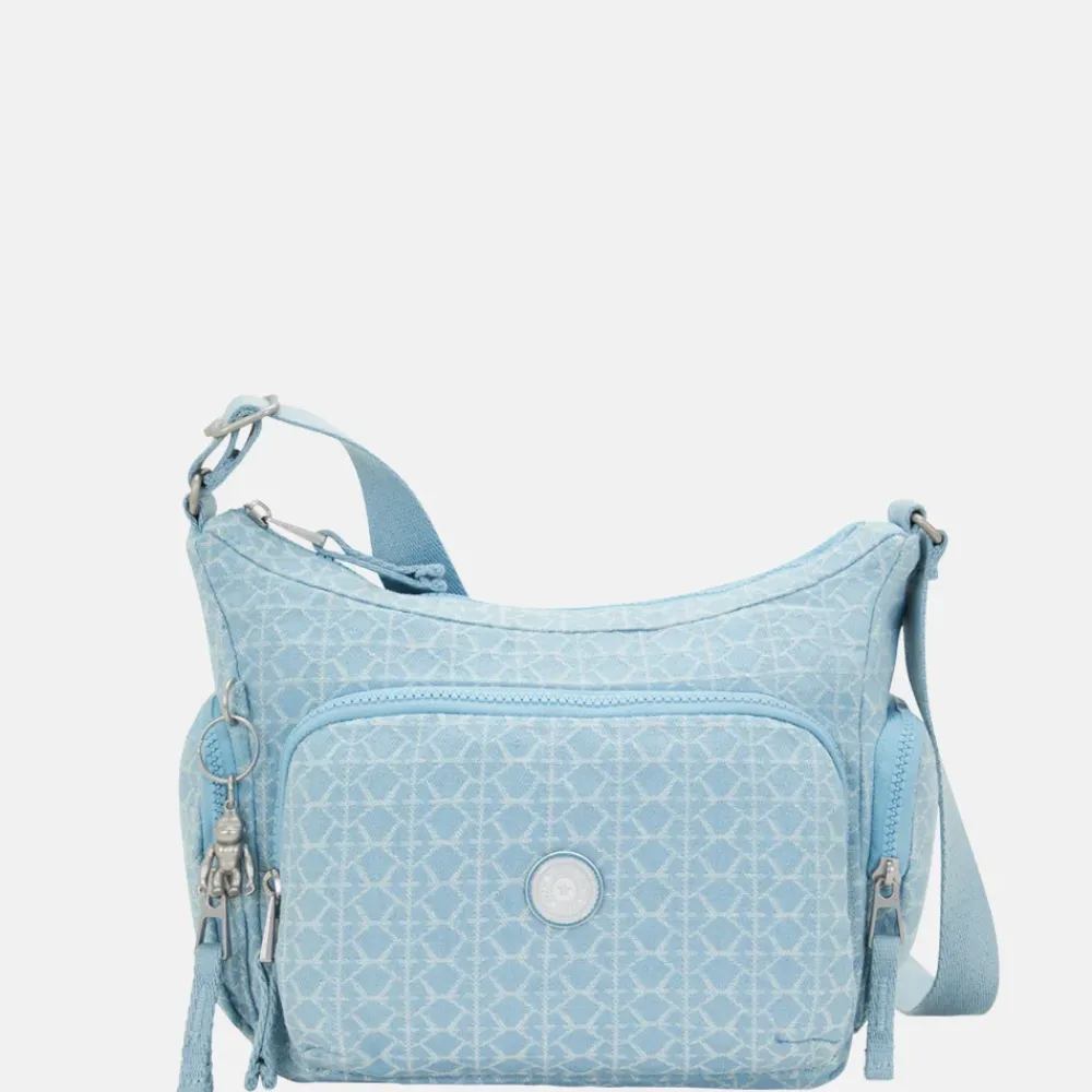 Schoudertassen^Kipling GABB schoudertas S light denim