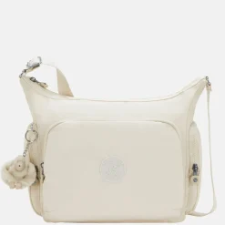 Schoudertassen^Kipling GABB schoudertas hideaway beige