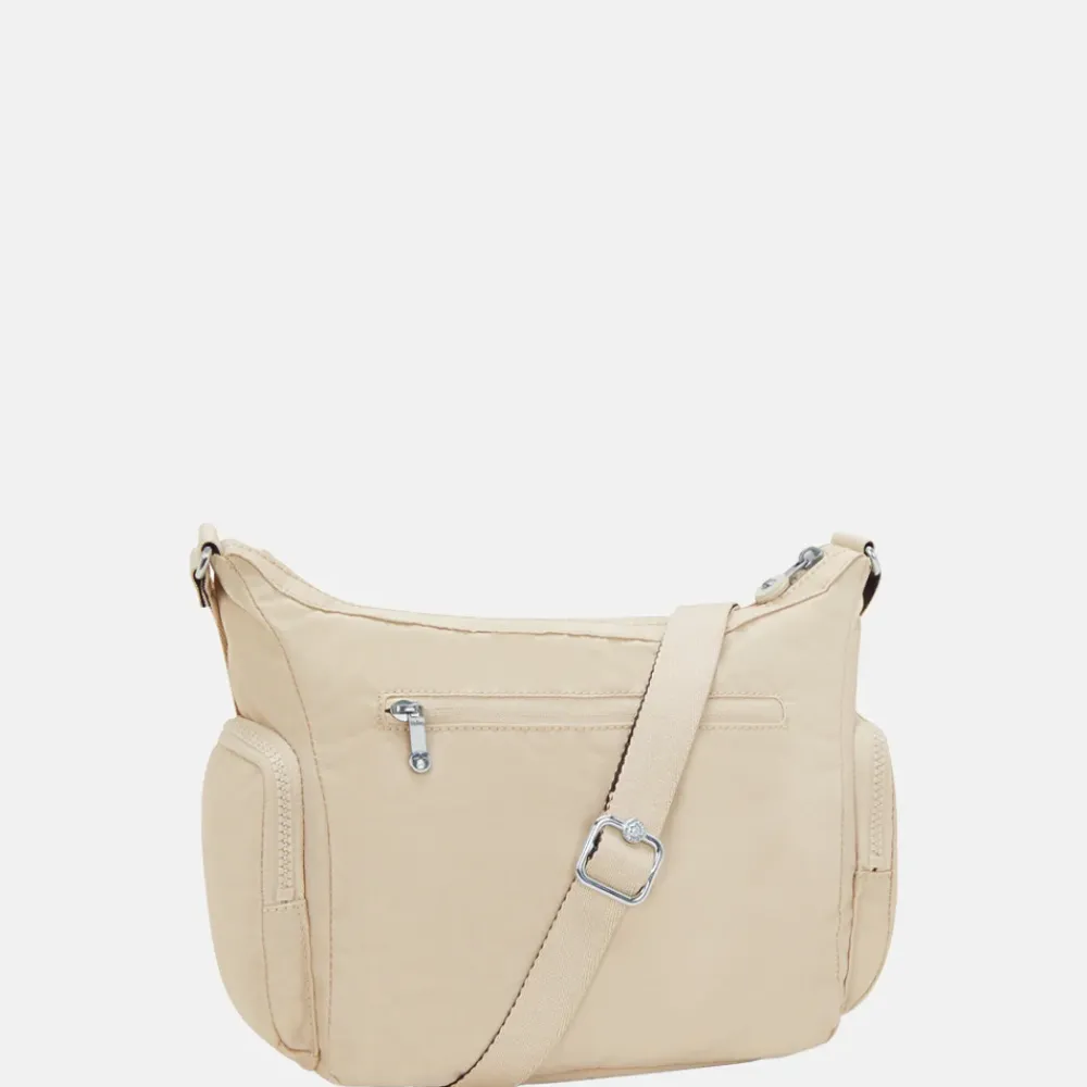 Schoudertassen^Kipling Gabb schoudertas S back to beige