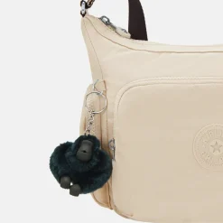 Schoudertassen^Kipling Gabb schoudertas S back to beige