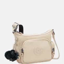 Crossbody Tassen^Kipling Gabbie crossbody tas mini back to beige