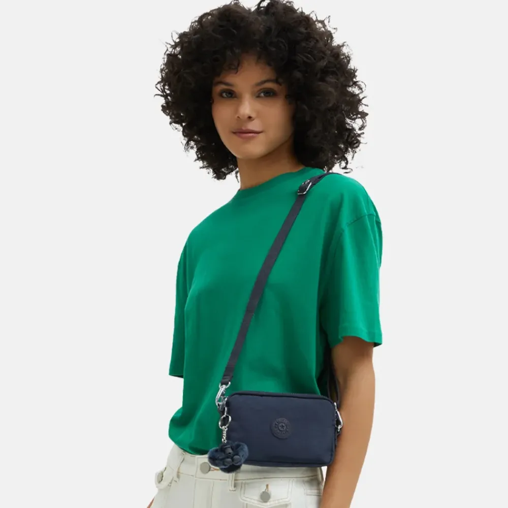 Crossbody Tassen^Kipling Limmo crossbody tas XS bleu blue