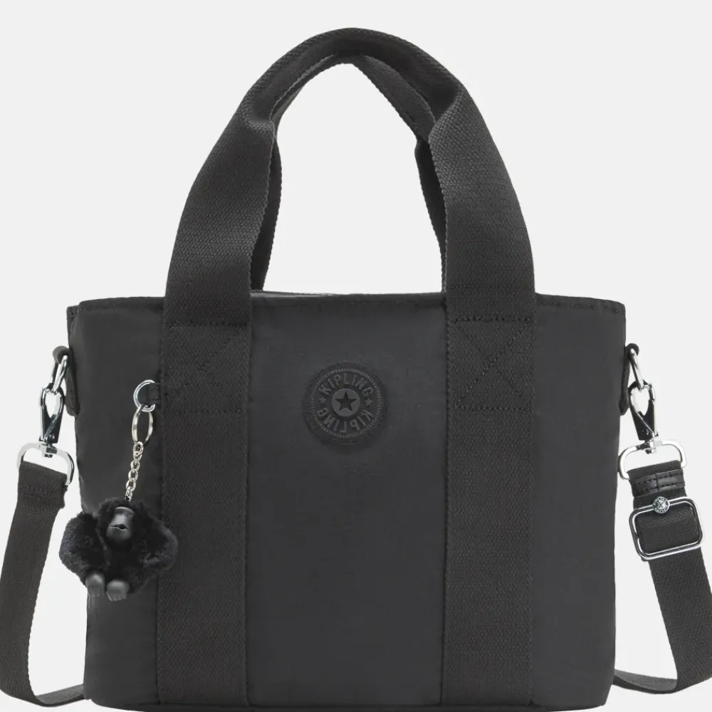 Handtassen^Kipling Minta handtas M black noir