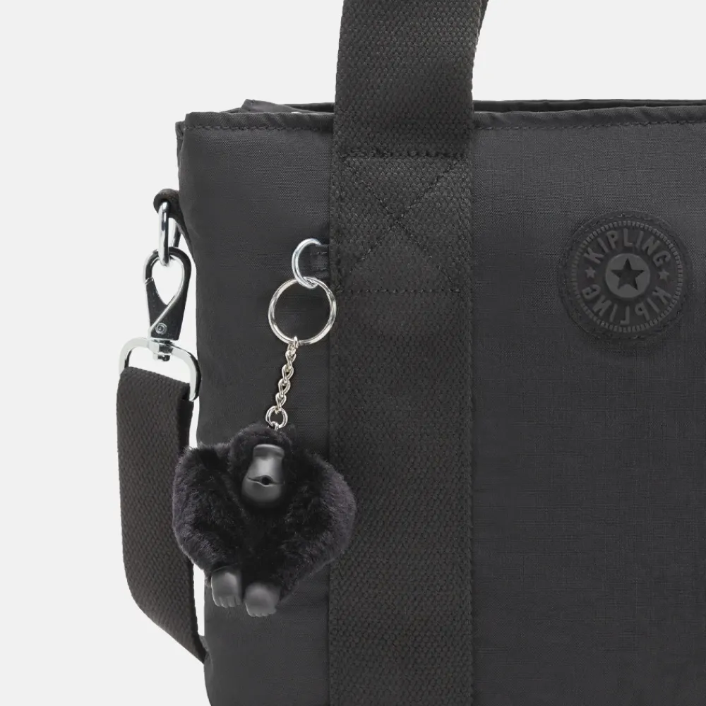 Handtassen^Kipling Minta handtas M black noir