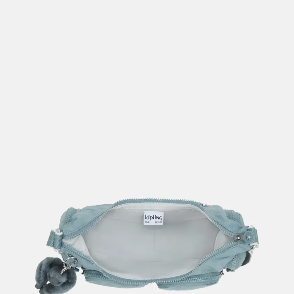 Crossbody Tassen^Kipling Rikka crossbody tas S relaxed grey
