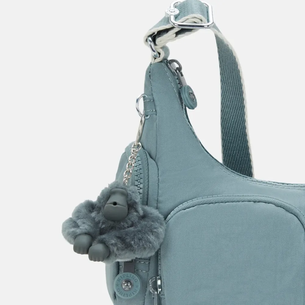Crossbody Tassen^Kipling Rikka crossbody tas S relaxed grey