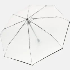Paraplu'S^Knirps paraplu opvouwbaar M transparant black