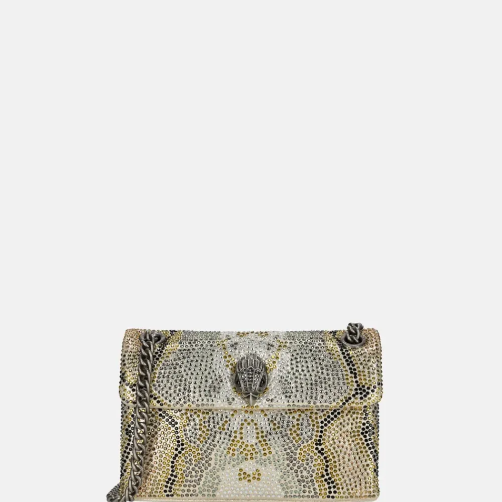 Crossbody Tassen^Kurt Geiger Kensington crossbody tas mini metal combo
