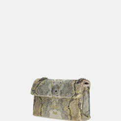 Crossbody Tassen^Kurt Geiger Kensington crossbody tas mini metal combo