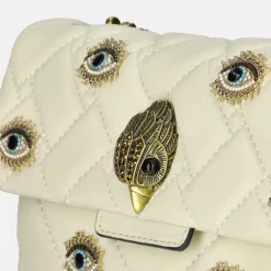 Schoudertassen^Kurt Geiger Kensington eye schoudertas bone