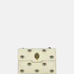 Schoudertassen^Kurt Geiger Kensington eye schoudertas bone