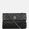 Schoudertassen^Kurt Geiger Kensington Leather schoudertas XXL black