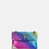 Schoudertassen^Kurt Geiger kensington rainbow schoudertas S multi