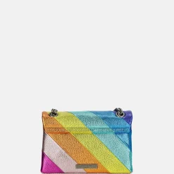 Schoudertassen^Kurt Geiger kensington rainbow schoudertas S multi