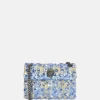 Schoudertassen^Kurt Geiger Kensington schoudertas sequins mini boucle blue pale