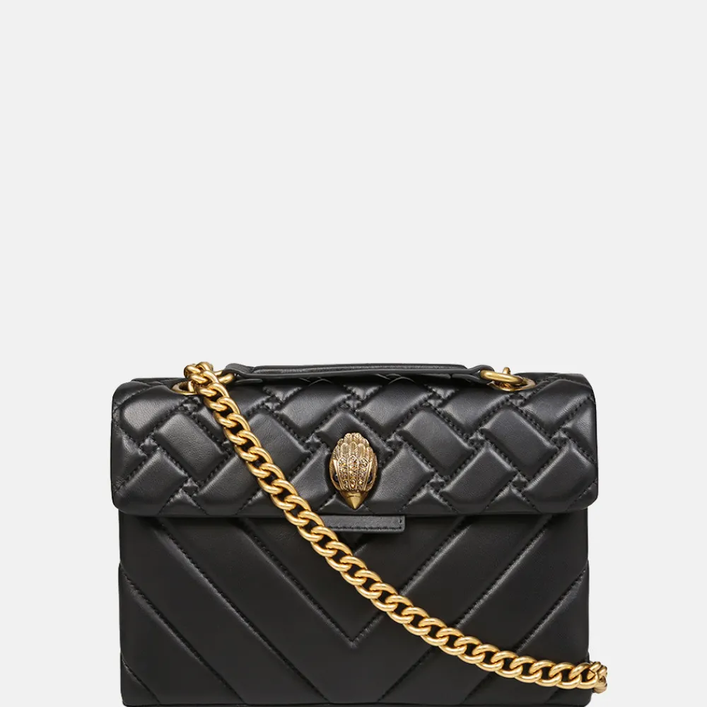 Schoudertassen^Kurt Geiger Kensington schoudertas black