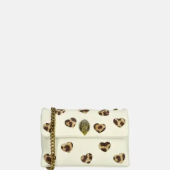 Schoudertassen^Kurt Geiger Kensington schoudertas bone combo