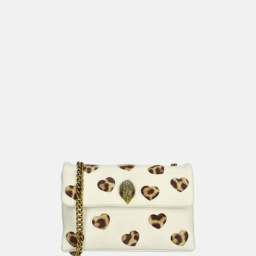 Schoudertassen^Kurt Geiger Kensington schoudertas bone combo