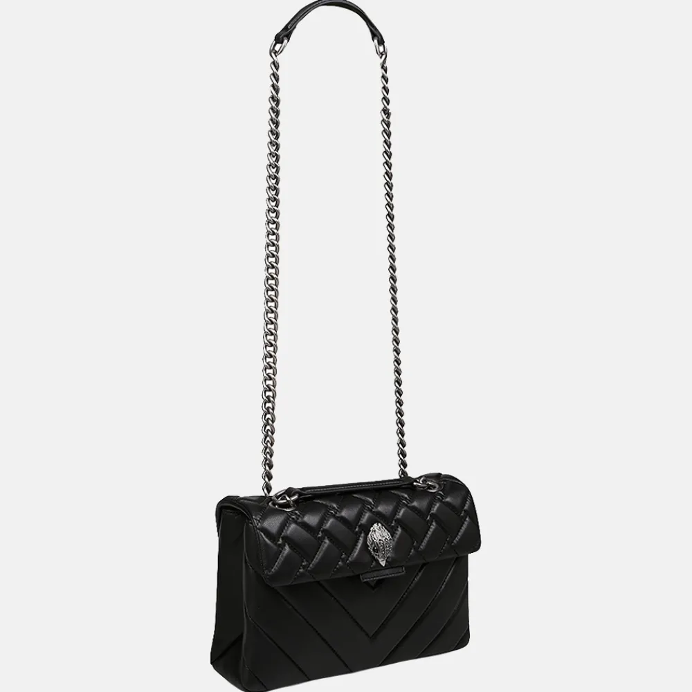 Schoudertassen^Kurt Geiger Kensington schoudertas black combination