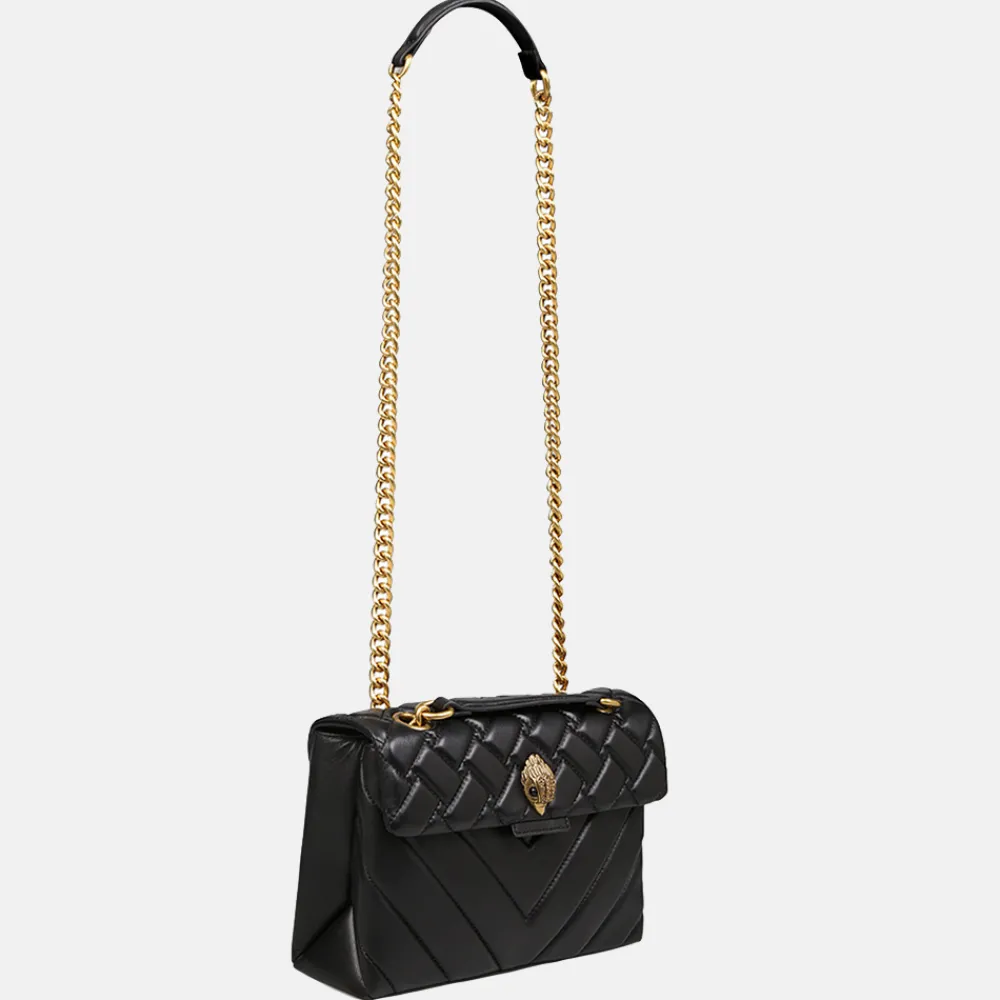 Schoudertassen^Kurt Geiger Kensington schoudertas black