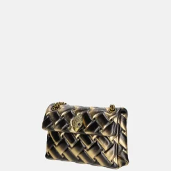 Schoudertassen^Kurt Geiger Kensington schoudertas mini bronze combo