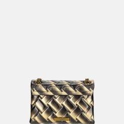 Schoudertassen^Kurt Geiger Kensington schoudertas mini bronze combo