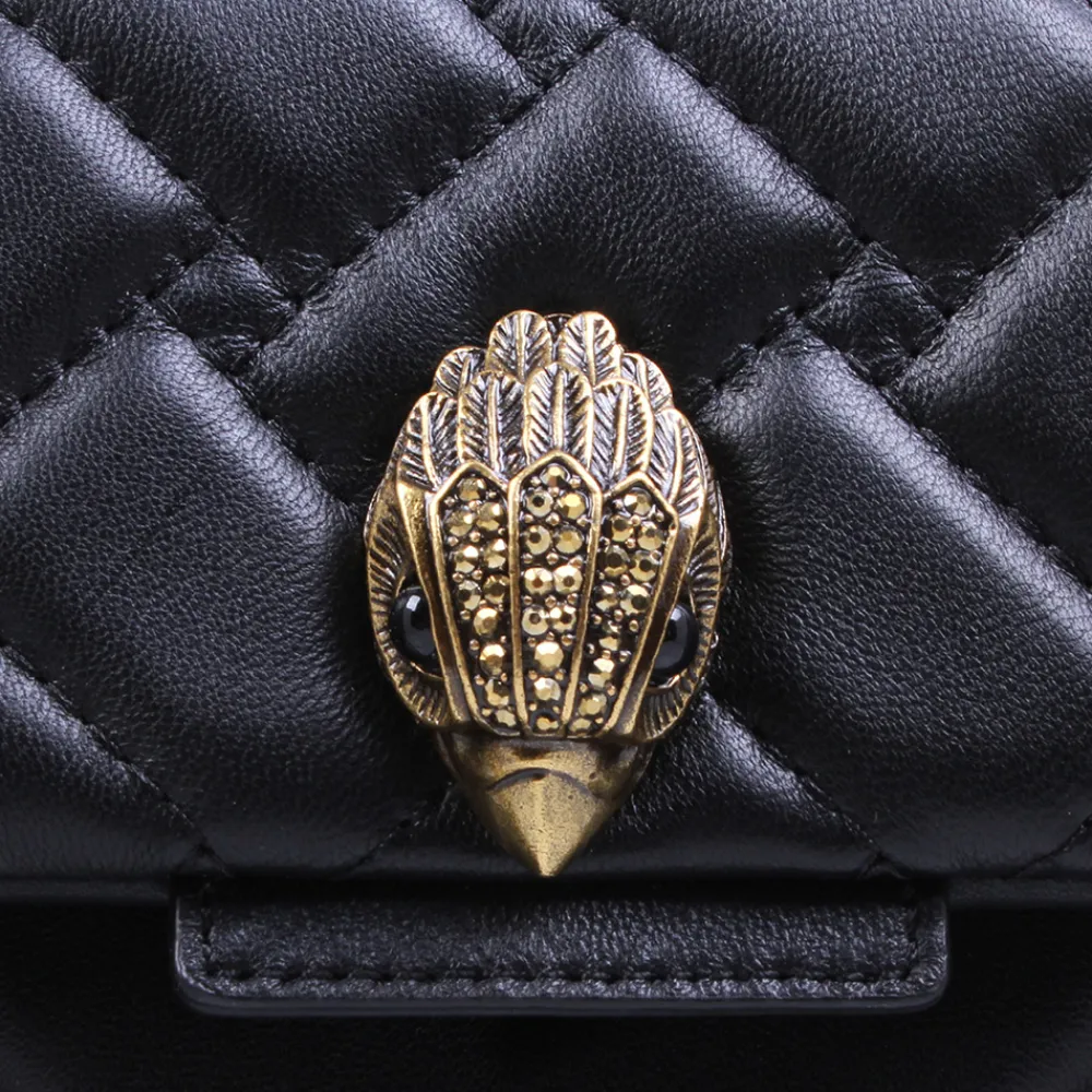 Schoudertassen^Kurt Geiger Kensington schoudertas black
