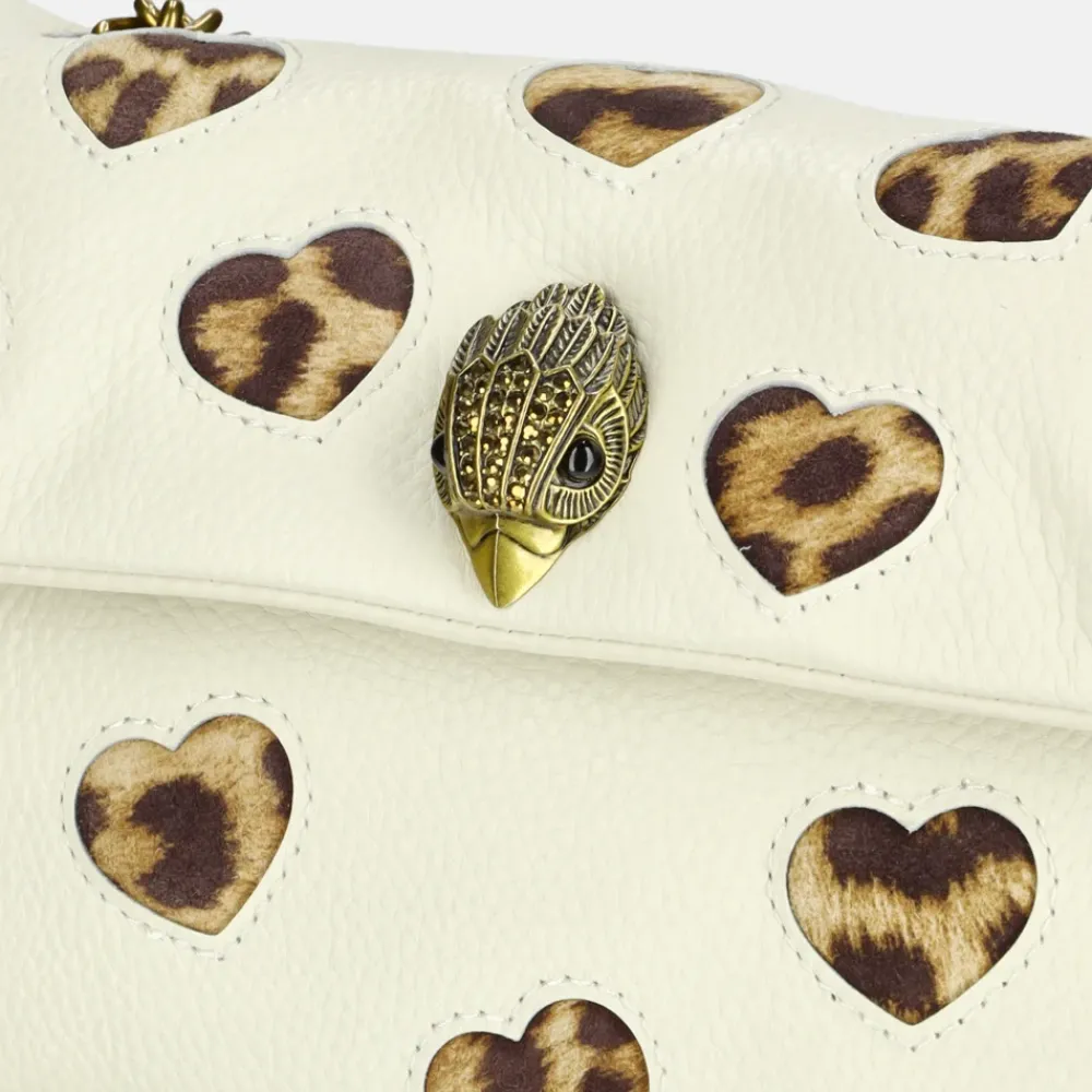 Schoudertassen^Kurt Geiger Kensington schoudertas bone combo