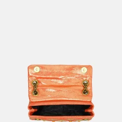 Schoudertassen^Kurt Geiger mini Kensington schoudertas strass jewel red combi