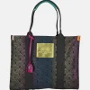 Shoppers^Kurt Geiger Soutbank tote shopper L black/other