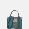Crossbody Tassen^Kurt Geiger Southbank crossbody tas XS green comb