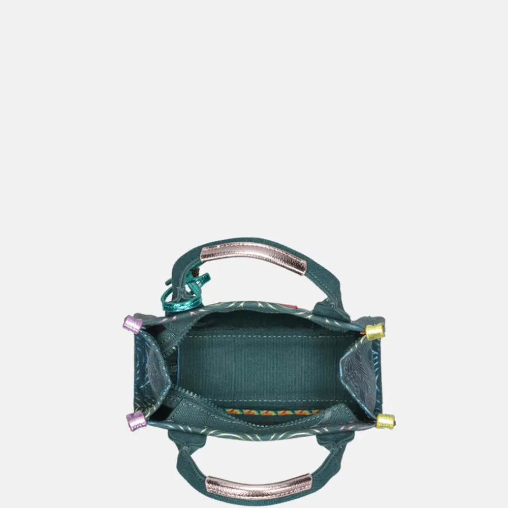 Crossbody Tassen^Kurt Geiger Southbank crossbody tas XS green comb