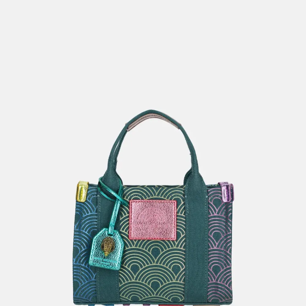 Crossbody Tassen^Kurt Geiger Southbank crossbody tas XS green comb