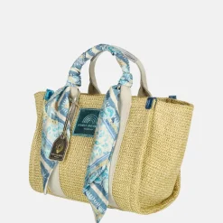 Handtassen^Kurt Geiger Southbank handtas S beige combi