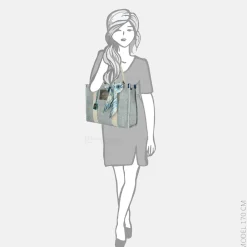 Shoppers^Kurt Geiger Southbank tote shopper L blue pale