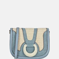 Crossbody Tassen^Laurent David crossbody tas light blue