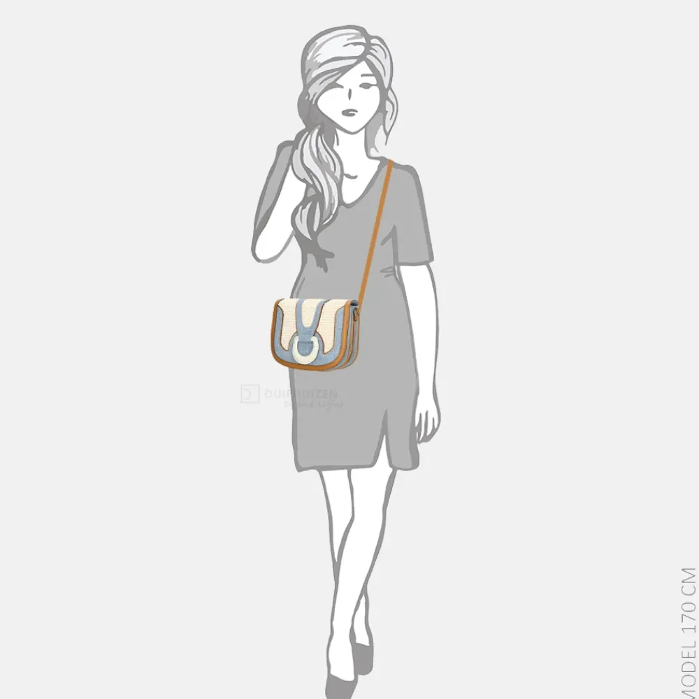 Crossbody Tassen^Laurent David crossbody tas cognac