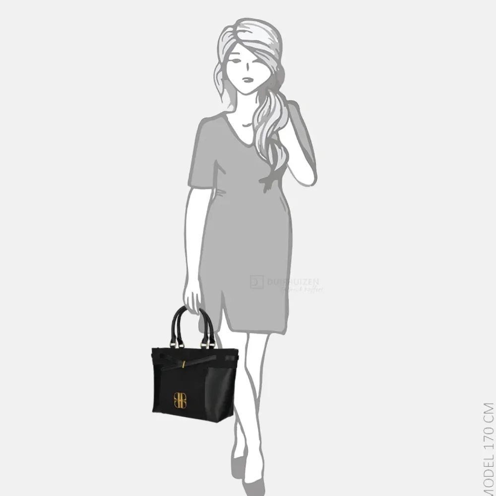 Handtassen^Laurent David handtas black