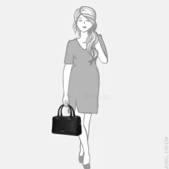 Handtassen^Laurent David handtas black