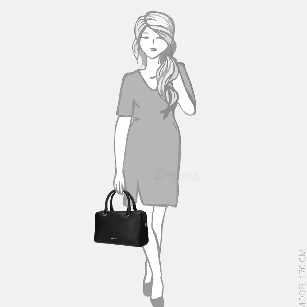 Handtassen^Laurent David handtas black