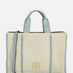 Handtassen^Laurent David handtas light blue
